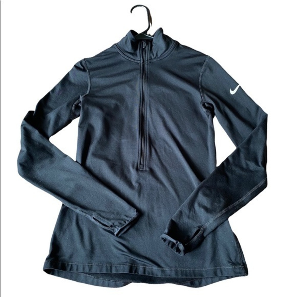 Women’s Black Nike Pro DriFit Pullover Size M